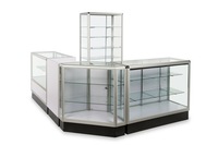 Vitrine d'exposition en verre pour fabricants, comptoir pour la vente au détail