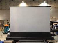 Écran de projection motorisé électrique intelligent pour sol, 72, 84, 92, 100, 110, 120, 130, 150 pouces, 4K ALR, pour projecteur laser UST