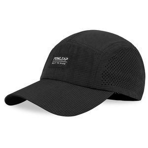 Casquette de baseball 5 panneaux Performance, visière incurvée, ajustable, personnalisable, nouveau style, légère et confortable, pour le <span class=keywords><strong>camping</strong></span>, fournisseur - Product Image 2