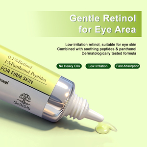 Serum Mata Retinol Peptide untuk Garis Halus, Kerutan, Mengencangkan, Menghilangkan Lingkaran Hitam, Perawatan Anti Penuaan OEM - Product Image 4