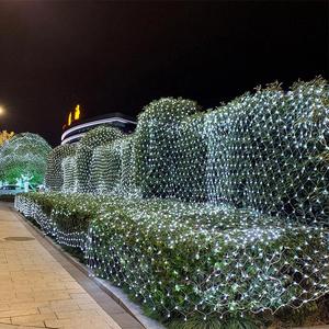 Guirlandes LED IP67 H03RN avec câble en caoutchouc, blanc chaud 3500K, couleur personnalisable, AC 85-265V, pour décoration de parcs municipaux, arbustes et arbres paysagers - Product Image 1