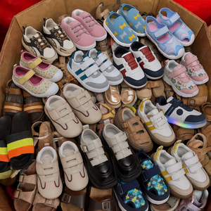 Lote de Calzado Infantil al por Mayor, Estilos Variados, Zapatillas, Sandalias, Calzado Escolar de Lona para Niños y Niñas - Product Image 6