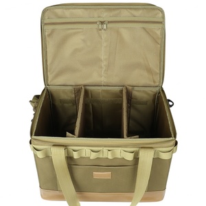 Sac de Rangement Tactique Grand Format pour Camping 40L Vert Accessoires de Camping Sac Fourre-Tout Utilitaire en Polyester 600D avec Bandoulière - Product Image 3