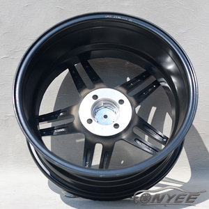 Fonyee Star 5 rayons 4 trous de roue Huecos <span class=keywords><strong>16</strong></span> pouces 16x7 4x100 Mag alliage voiture de tourisme roues Auto Rines jantes Jantes pour Honda - Product Image 4