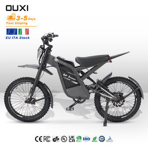 Vélo électrique EU GT2000 24 pouces, pneus larges, Italie, 250W, 48V, aluminium, double frein à disque, 7 vitesses, batterie lithium 2000 - Product Image 1