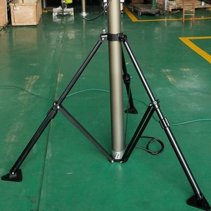 <span class=keywords><strong>Tripod</strong></span> gắn 30kg tải trọng Telescopic khí nén nhôm mast 3m 4M 5M 6M 7m cho PTZ máy ảnh - Product Image 6