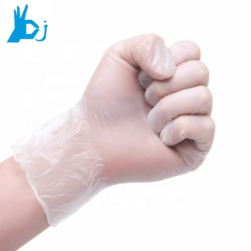 non latex gloves for industrial M4.0g length24.5cm/pvc vinyl gloves