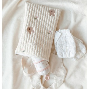 <span class=keywords><strong>Sac</strong></span> à main de broderie matelassé en forme de tulipe, mignon de corée, organisateur d'articles pour bébé, <span class=keywords><strong>sac</strong></span> de rangement pour biberons, sacs à fermeture éclair - Product Image 5