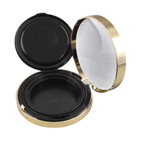 Vente en gros de boîtes compactes cosmétiques rondes vides de 15 g, boîte à coussin d'air, boîte à poudre BB, emballage de maquillage avec logo personnalisé