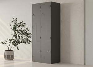 Z-Shape School Gym Metal <b>Cabinet</b> Customizable L-Shape <b>Locker</b> Multi-Function Steel Wardrobe Furniture Wholesale Plastic Furniture - Product Image 3