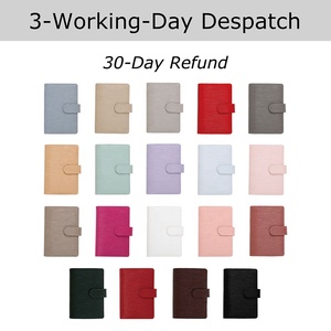 Yihe Best Seller Custom A6 Saffiano Epi Leather Agenda Planner Binder 6-Rings Listo para enviar con opción de inserción personal - Product Image 3