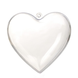 Palline di Plastica a Forma di Cuore Infrangibili con Stampa UV di Alta Qualità per Decorazioni Natalizie <span class=keywords><strong>e</strong></span> di San Valentino - Product Image 3