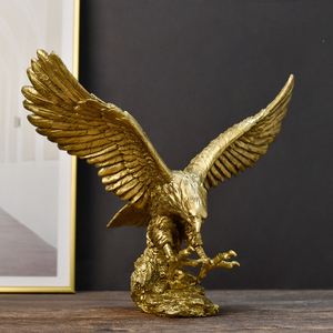 Nhà Máy Bán Buôn Đồ trang trí Nhựa săn bắn EAGLE thủ công mỹ nghệ động vật Quà Tặng Máy Tính Để Bàn đồ trang trí - Product Image 6