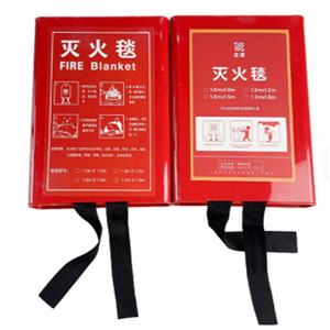 Coperta Antincendio in Fibra di Vetro Rossa, Coperta di Emergenza per Protezione da Incendi per Campeggio, Casa e Cucina - Product Image 1