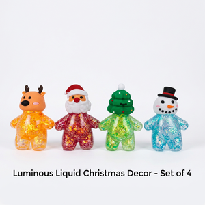 Glitter Sequin Maltose <b>Christmas</b> Snowman <b>Christmas</b> <b>Tree</b> Santa Claus Reindeer Shaped Squishy Stress Relief Slow Rebound Soft Toy - Product Image 1