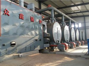 דוד שמן תרמי אופקי YLW - מבער רב-דלק לקש חקלאי/פחם/כדורי ביומסה - Product Image 4