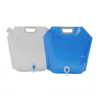 Vente en gros grande pochette debout sac de jus de fruits en plastique épais liquide emballage bec verseur sac 5l aluminium bière emballage personnalisé sac