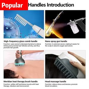Appareil multifonctionnel pour le soin du cuir chevelu tendance 2025, introduction de l'aérographe nano pour un usage domestique - Product Image 3