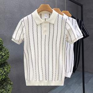 T-shirt <span class=keywords><strong>POLO</strong></span> saison manches courtes haut ample pour homme vente directe d'usine <span class=keywords><strong>prix</strong></span> bas stock - Product Image 6