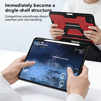 iPad A16 11. Nesil/iPad 10. Nesil için Kalem Tutucu Standlı, Dayanıklı, Saha Servisi Tablet Kılıfları