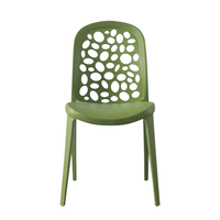 Chaise de salle à manger empilable en plastique, vente en gros d'usine - Style contemporain de luxe pour la maison, l'hôtel, le restaurant et le café