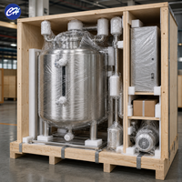 Cuve de Dégazage Sanitaire 500L en Acier Inoxydable 316L, Récipient Sous Pression pour Dégazage Sous Vide du Lait, Jus, Vin, Certifié ASME CE, Marque Chenghang