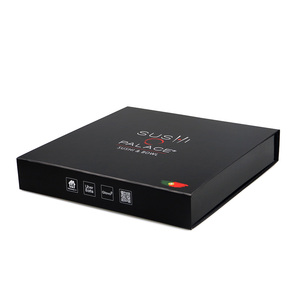 Hộp Đựng Sushi Mang Về Thực Phẩm Màu Đen Sang Trọng Có Nắp Hộp Đóng Gói Sushi Chất Lượng Cao In Theo Yêu Cầu - Product Image 4