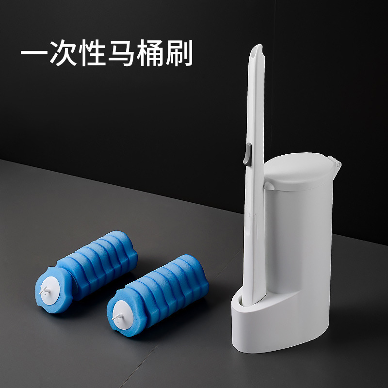 White toilet brush-16 replacement head