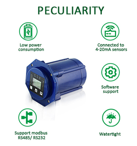 GPRS Modbus <b>Wireless</b> Data Logger, IP68 Waterproof Battery Powered Low Power Recorder with Remote Real Time Data Monitoring - Product Image 5