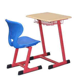 School Furniture Study Table School Children's Study Desk And Chair Set For Sale