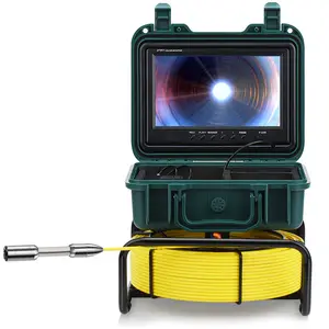 Werks-Direkt vertrieb Rohr inspektions kamera Rohr ablauf 50m Kabel DVR-Funktions inspektions kamera 9-Zoll-Bildschirm Cameran Ic
