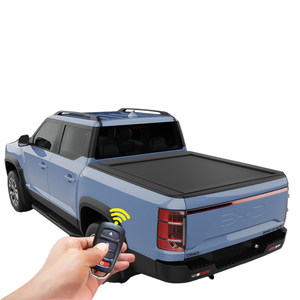 Couverture de benne électrique rétractable manuelle en aluminium pour BYD Shark 6 2024+ étanche IPX5 avec télécommande pour camionnette - Product Image 1