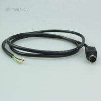 6P Mini-DIN-Stecker auf abisolier tes verzinntes PS/2-Kabel für Maus und Tastatur