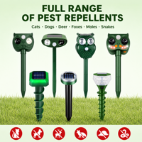 Répulsif Solaire pour Animaux d'Extérieur en Gros Usine, Plusieurs Styles Personnalisables, Dissuasif Solaire pour Animaux avec Boîte Couleur