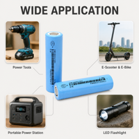 Celda de Batería EVE 18650 35V 3500mAh para Paquete de Baterías de Litio para Bicicleta Eléctrica, Celda de Iones de Litio