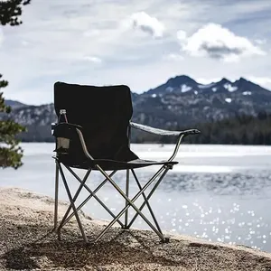 Amazon caldo di vendita all'ingrosso portatile esterno pieghevole spiaggia campeggio pieghevole sedia da viaggio pesca