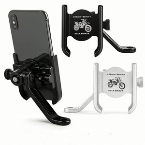 Phone Holder Aluminum Alloy Motorbike Holder Handlebar GPS Navigation Bracket Mount <b>Clip</b> Bike Phone Holder - Product Image 6