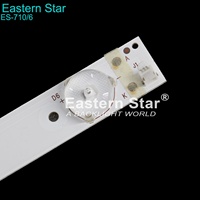 ES-710 0D32D06 ZC21FG 05 Bande LED de rétroéclairage pour téléviseur ATVIO/AKAI 32 pouces, 3V 6 LED