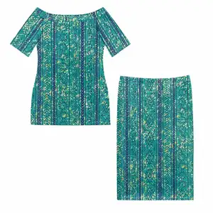 Melanesische Stijlen Kleding Samoan Vrouwen Puletasi Jurken Hawaiiaanse Stijl Formele Jurk Traditionele Aangepaste 2 Delige Set Dres