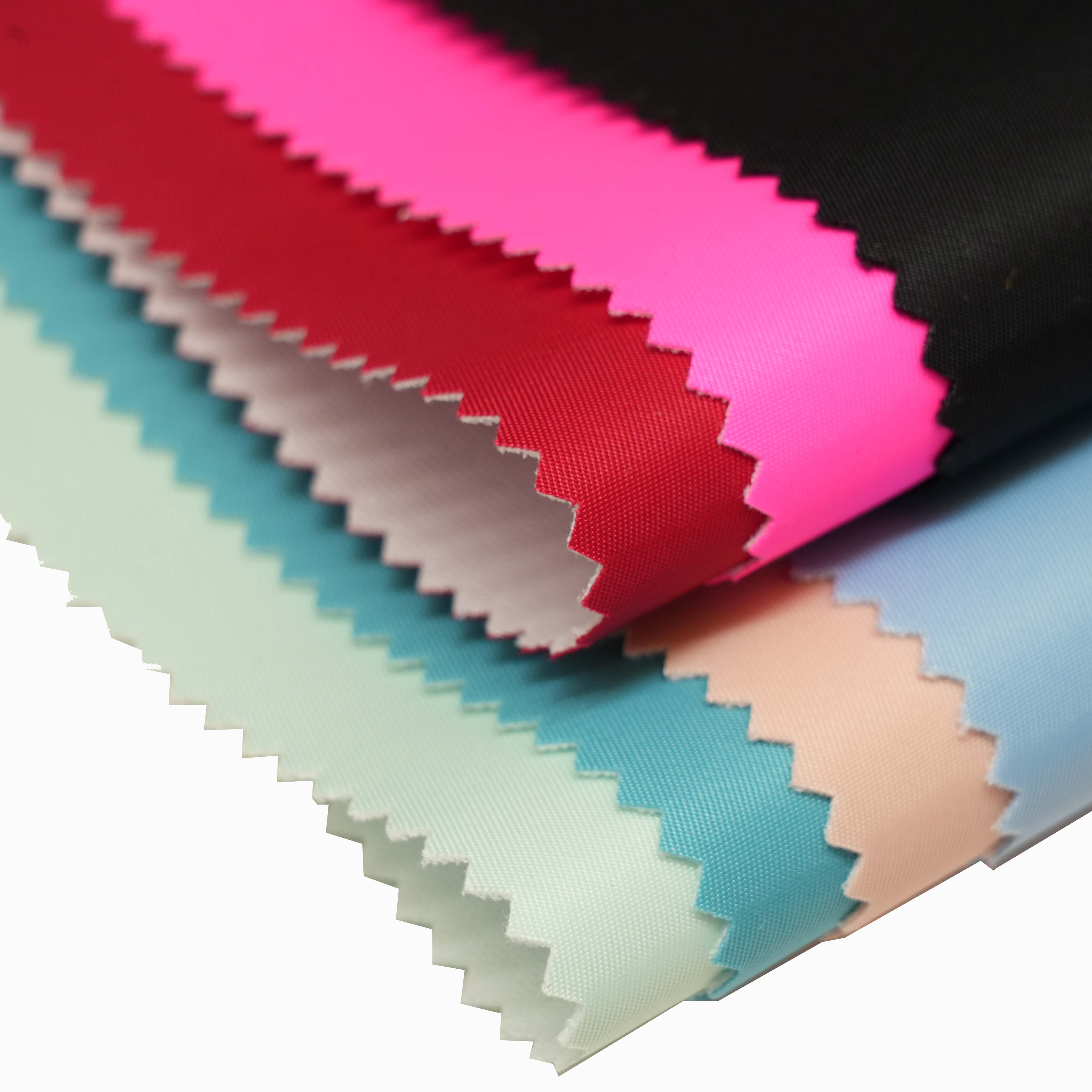 100% Nylon PU-Coated Woven Windproof Waterproof Dyed Oxford Fabric High-Grade Wear-Resistant Luggage Handbags Material for Girls