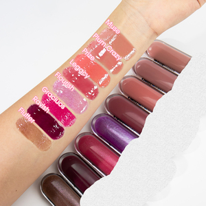 Brillo Labial Vegano al por Mayor, Libre <span class=keywords><strong>de</strong></span> Crueldad Animal, <span class=keywords><strong>de</strong></span> Marca Privada, Cosméticos que Cambian <span class=keywords><strong>de</strong></span> Color, con Acabado Brillante - Product Image 4