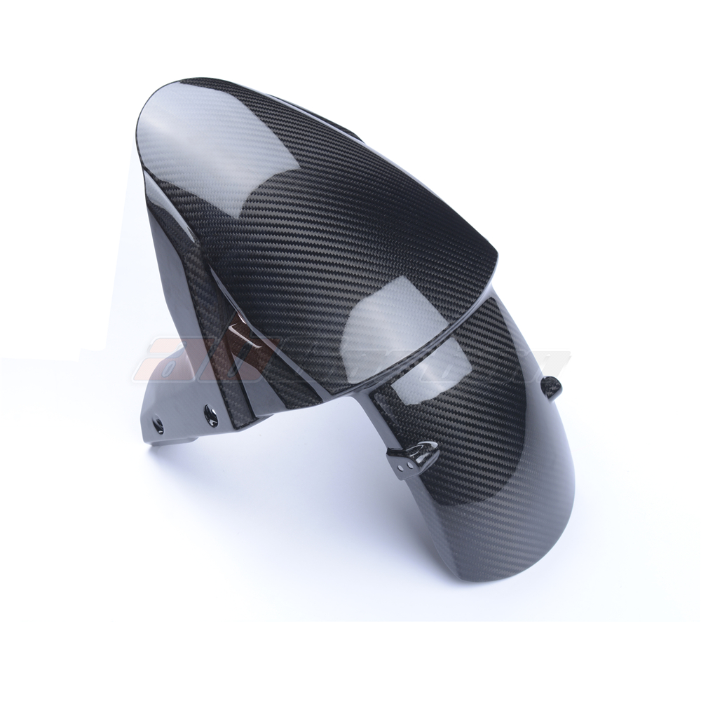 Переднее крыло мотоцикла Hugger, крышка брызговика шины для Kawasaki ZX10R H2 H2R 2016-2021, полностью из углеродного волокна 100% саржа