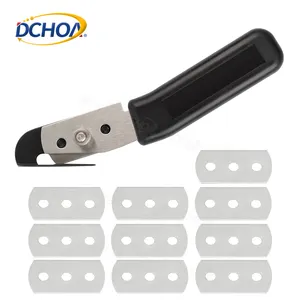 Dcha חדשות ויניל סרט גלישת סכין חותך נייר + 10pcs להבים מדבקה מכונית כלי חיתוך כלי שירות סכין שירות
