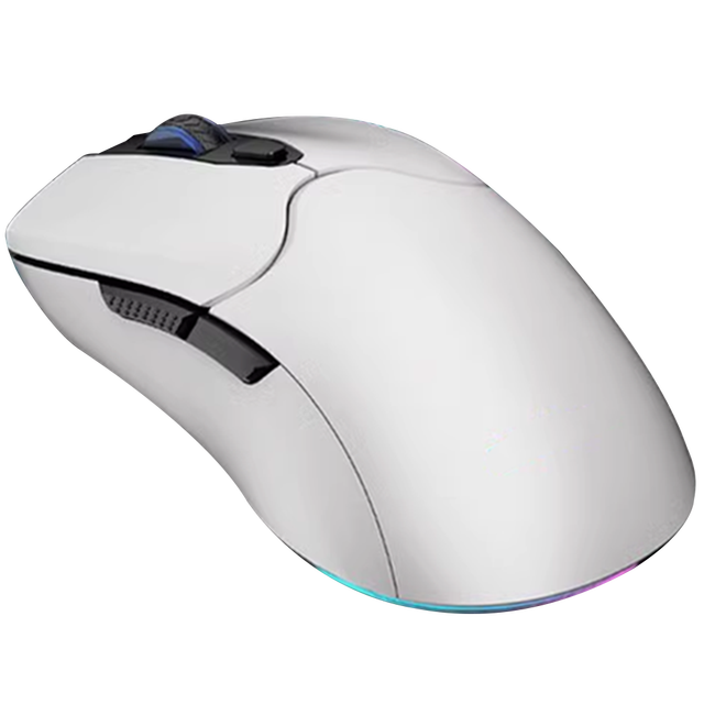 Ergonomic 2.4G Wireless Gaming Mouse Programmable 10000 DPI RGB Wired Optical Mouse for Right-handed Users for Computer Laptop
