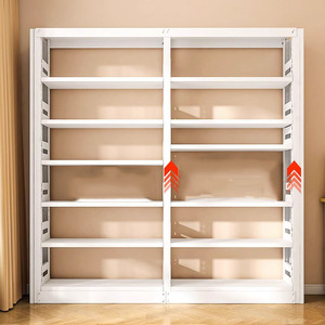 <span class=keywords><strong>Bibliothèque</strong></span> combinée en métal au design moderne pour la maison, le bureau, la chambre à coucher, le salon, l'école, la <span class=keywords><strong>bibliothèque</strong></span> et la salle à manger. - Product Image 5