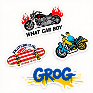 Impresión Personalizada de Etiquetas Adhesivas de Vinilo Resistentes a los Rayos UV, Impermeables, Duraderas, de PVC, Resistentes a la Intemperie, Autoadhesivas, Troqueladas, con Logotipo Personalizado - Product Image 2