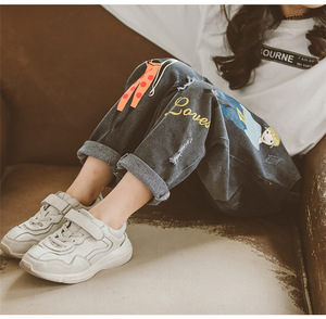 Productos Más Vendidos de Aliexpress, Ropa para Niños, Jeans para Niñas Hechos en China, Venta al Por Mayor - Product Image 4