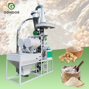 5 50 tonnes Nigeria maïs grain maïs farine broyeur moulin ensemble équipement avec corps de rouleau pour le Cameroun - Product Image 1