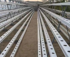 Hydroponic NFT Channel Growing System Hydroponics Gutter System Areoponic Growing System Greenhouse Lettuce <strong>Planting</strong> <strong>Tables</strong> - Product Image 2