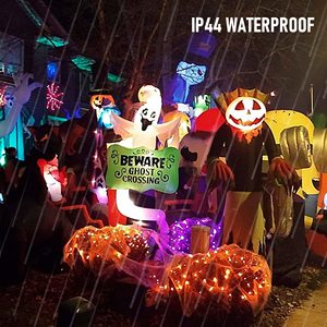 Cổ phiếu nhà máy dẫn Cổ Tích chuỗi ánh sáng vòng hoa ngoài trời không thấm nước trang trí cho đám cưới giáng sinh IP65 đánh giá 220V điện áp - Product Image 4